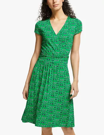 boden green jersey dress