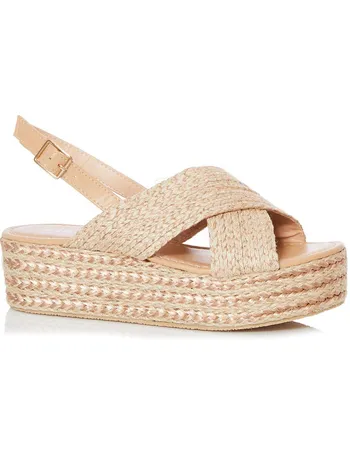 quiz gold sandals