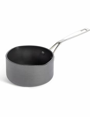 Hard Anodised 14cm Small Milk Pan, M&S chef