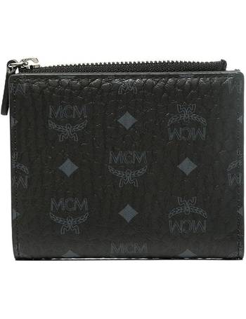 MCM Potruna Visetos Small Leather Wallet
