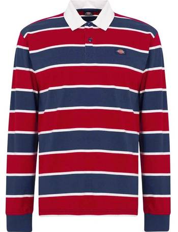 Dickies Jake Hayes Rugby Long Sleeve Shirt - Rugby Pine Stripe