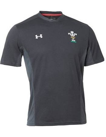 Under Armour Mens Wales WRU 2019 20 Players Training T-Shirt Tee Top 1342595 