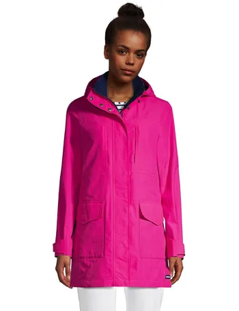 lands end womens rain coats