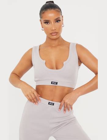 Shop Women's Pretty Little Thing Embroidered Crop Top up to 90% Off