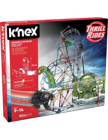 K Nex Toys Building Ferris Wheel Roller Coaster Educational