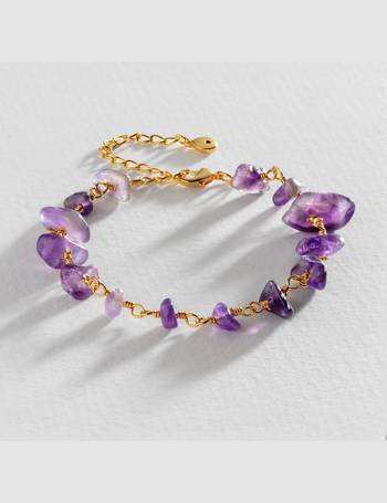 Amethyst bracelet deals argos