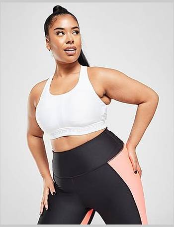 Under Armour Plus seamless low support sports bra in black