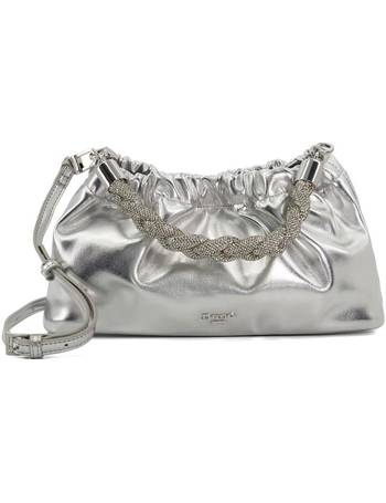 Debenhams 2025 silver clutch