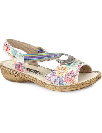 Shop Loretta Women's Wide Fit Sandals up to 55% Off | DealDoodle