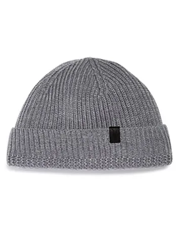 allsaints merino wool beanie