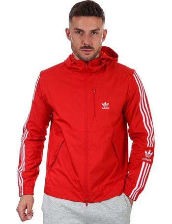 Adidas originals authentic superstar track jacket 2024 in red dj2858