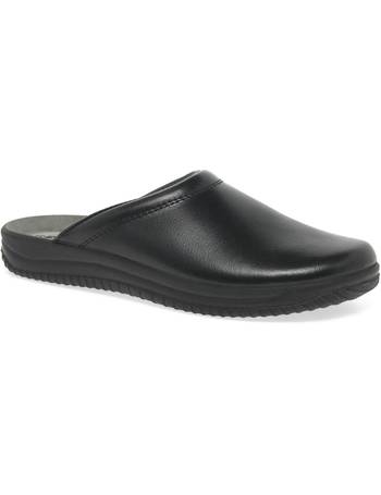 debenhams mens leather slippers