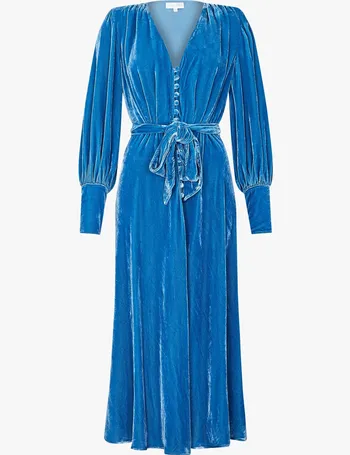 Ghost blue 2025 velvet dress