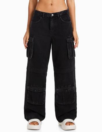 Multi-pocket cargo jeans - Women