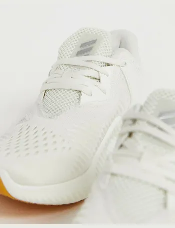 adidas running alphabounce trainers in white