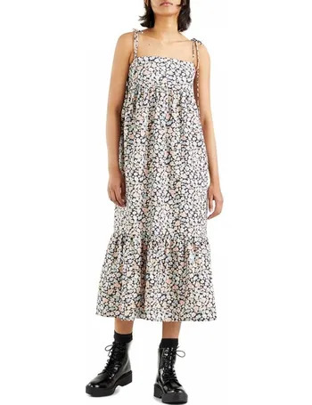 levi's bailey cotton midi dress