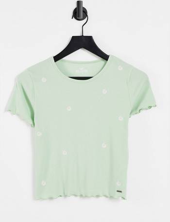 Hollister graphic tee in green