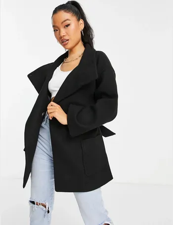 heather wrap coat forever new