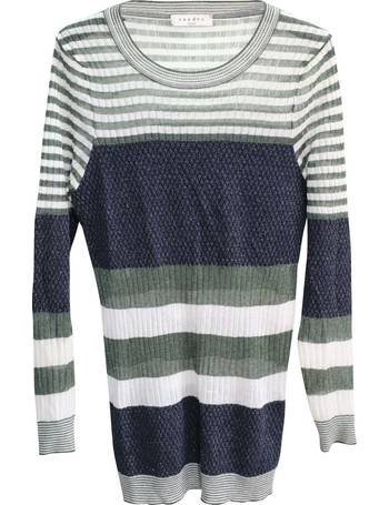 sandro striped sweater