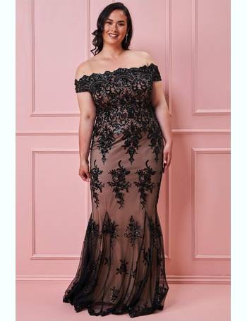 Yumi lace best sale prom dress