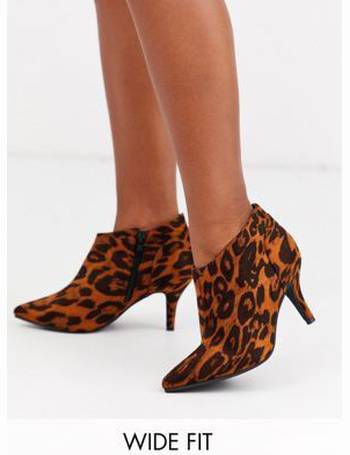 simply be leopard print boots