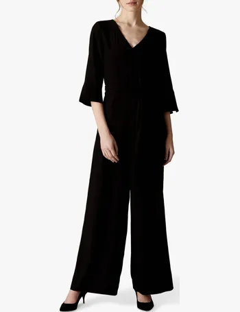 jaeger silk jumpsuit