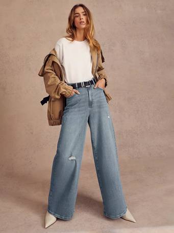Shop Mint Velvet Women's Wide Leg Jeans up to 75% Off