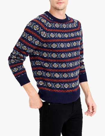 j crew mens christmas sweater