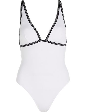 Calvin Klein Core Multi Ties One Piece Swimsuit in Black