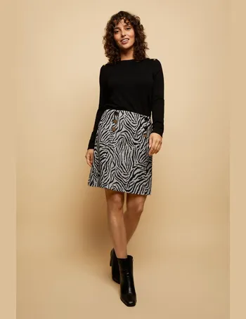 Animal print outlet skirt wallis