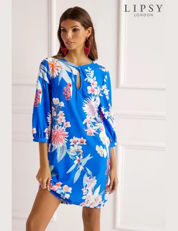 Lipsy carrie print outlet balloon shift dress