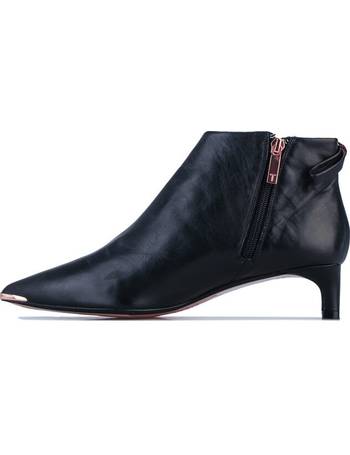 ted baker amaedi kitten heel ankle boots black