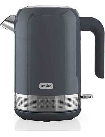 breville vkt091 flow electric kettle, 3 kw fast boil, mushroom cream