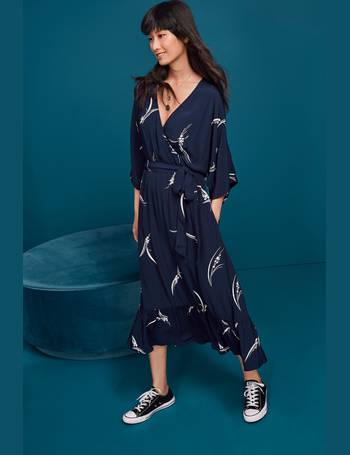 next midi wrap dress