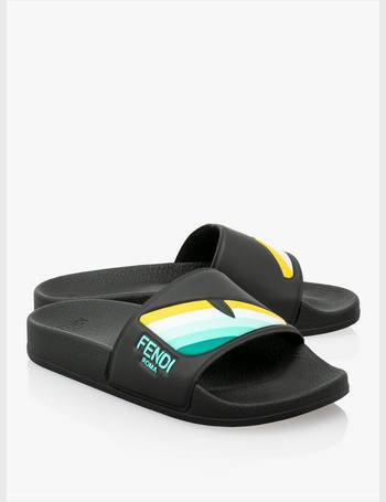 fendi sliders mens