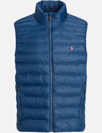 navy blue ralph lauren body warmer