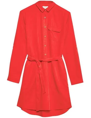 jack wills helford belted shirt dress