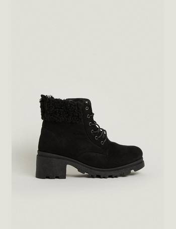 debenhams lace up ankle boots