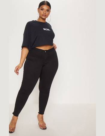 pretty little thing plus size jeans