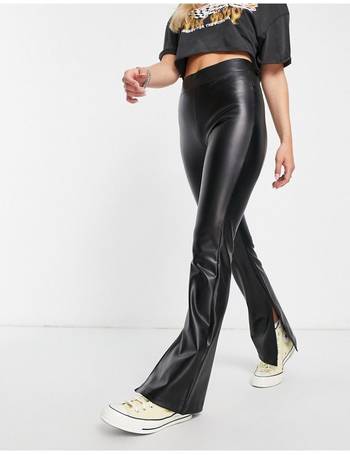 Ex UK Chainstore Ladies Faux Leather Trousers  5 pack  Q Clothing 2