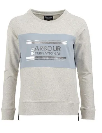 barbour sweatshirt womens