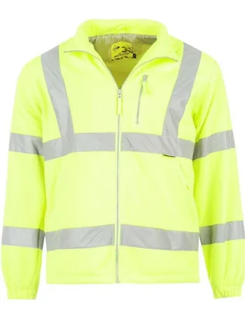 sports direct hi vis bomber jacket