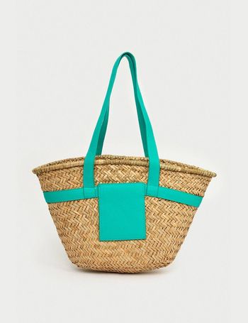 Warehouse best sale straw bag