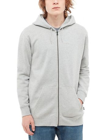 vans grey zip hoodie