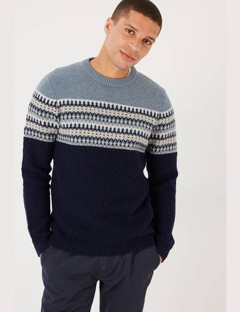 Shop Fat Face Men's Fairisle Jumpers up to 50% Off | DealDoodle