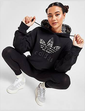 Shop Adidas Originals Women's Black Hoodies up to 75% | DealDoodle