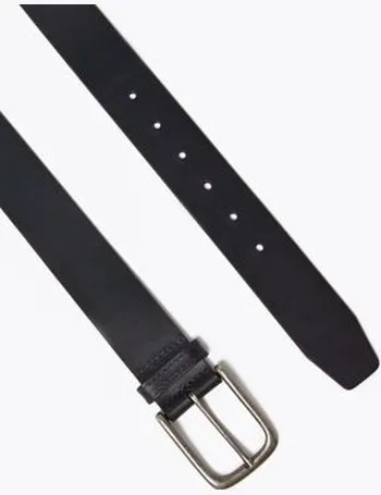 marks and spencer mens leather belts