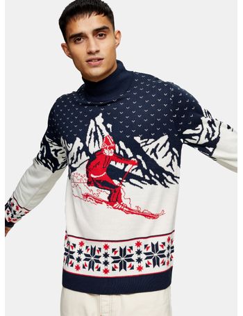 Topman mens store christmas jumpers