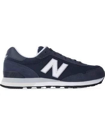 new balance hook and loop mens leather trainers