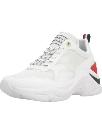 tommy hilfiger jaz trainers in white